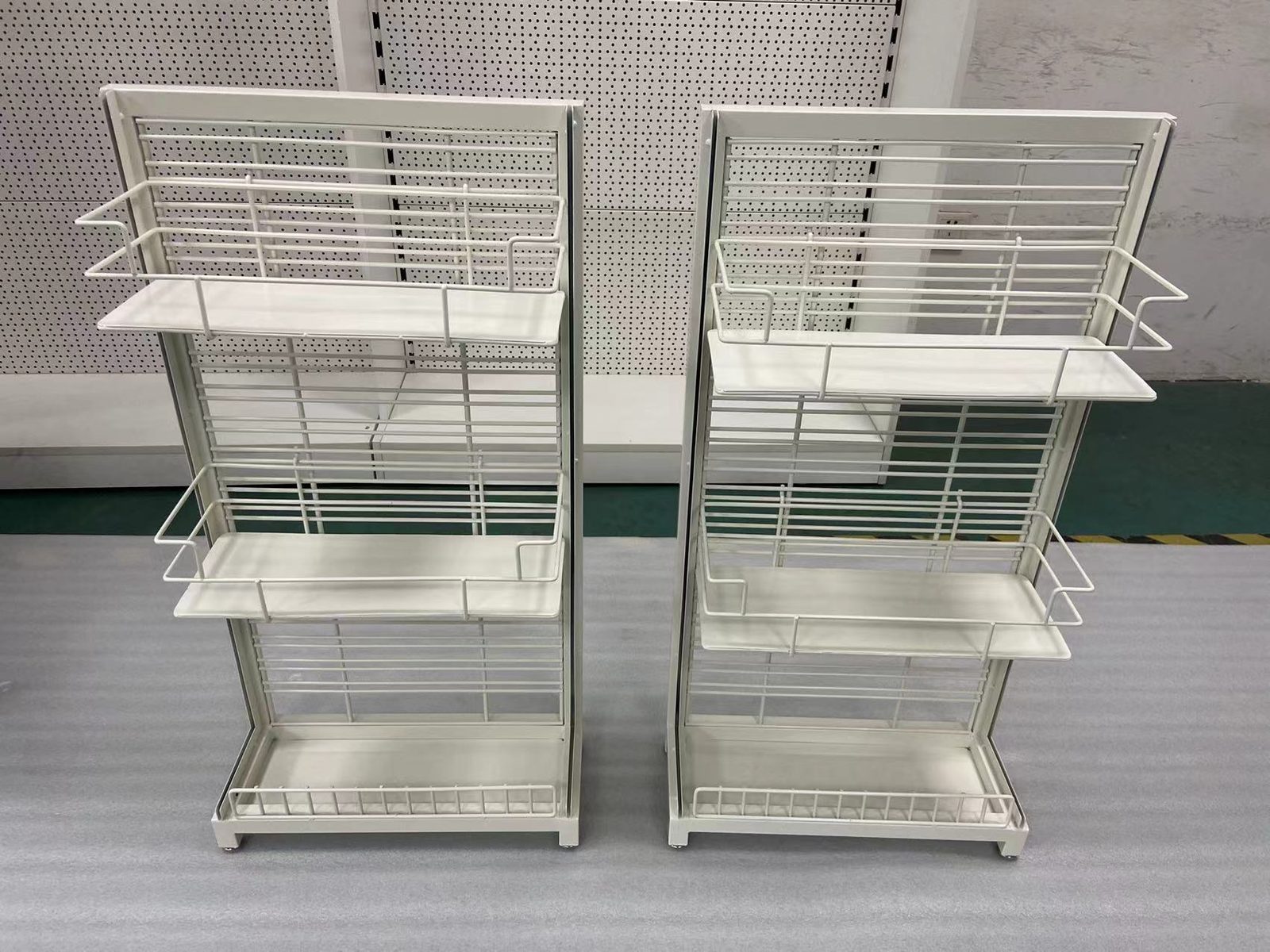 Iron display stand for store fixture projects