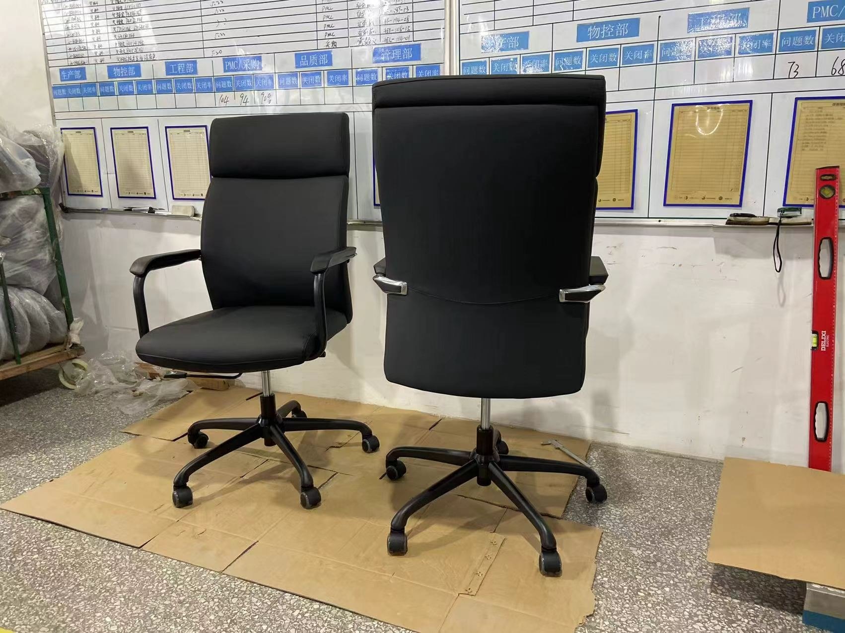 High-back chair